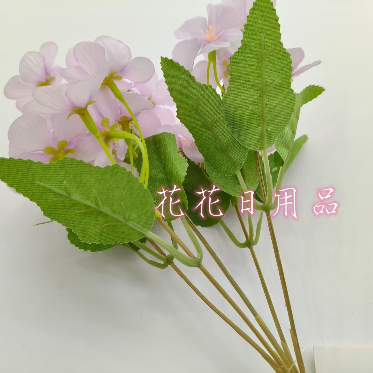 仿真花假花盆景单支5叉绣球花瓣壁挂插花瓶等装饰品详情6