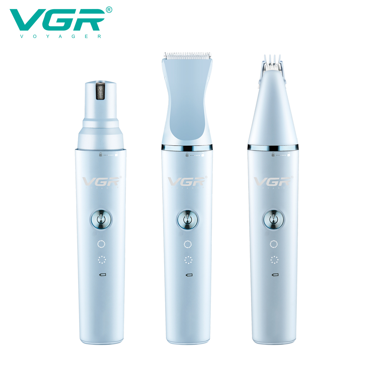 VGR205 Hair Trimmer, multi-blade electric clipper, cat and dog hair clipper, hair remover, multi-functional pet electric clipper Specification image