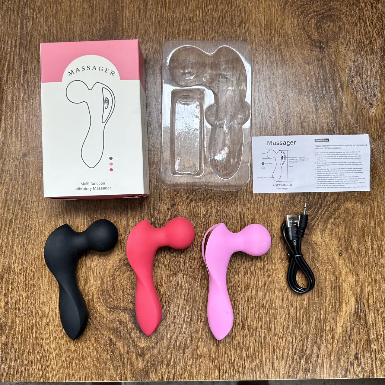 The Dolphin massager is a powerful multi-functional massage device that soothes and relaxes the body. It is a portable home massager