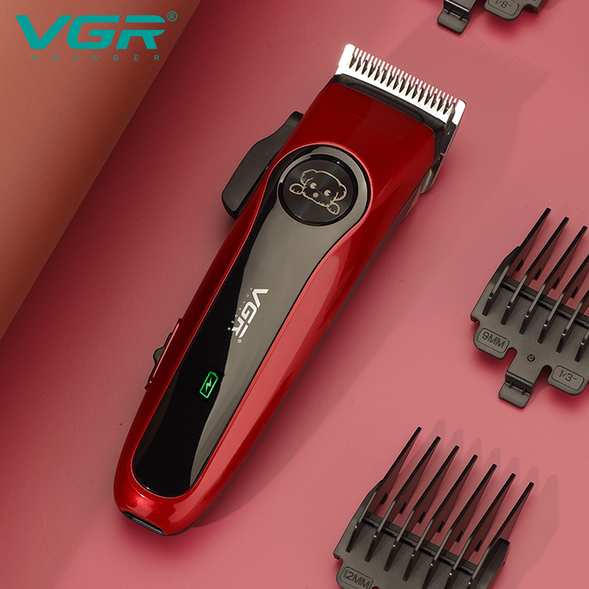 VGR202 Pet Hair Clipper, electric hair remover, pet care and grooming, cross-border hair removal, dog electric clipper details Picture