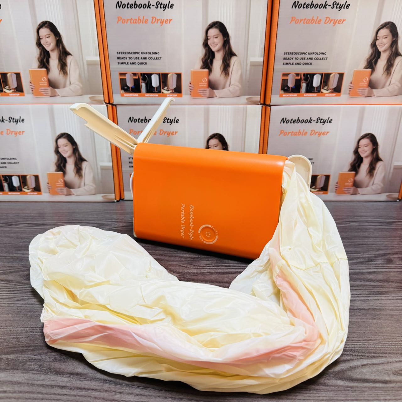 Notebook folding dryer, dryer, portable automatic dryer, household and outdoor lightweight drying equipment Item Picture