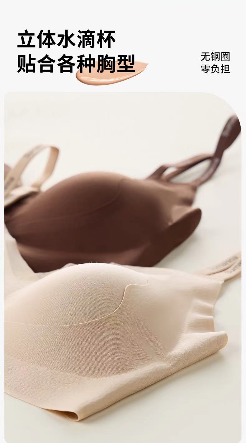 7A Antibacterial, contactless, soft-supported bra underwear, pure sensual underwear Specification drawing