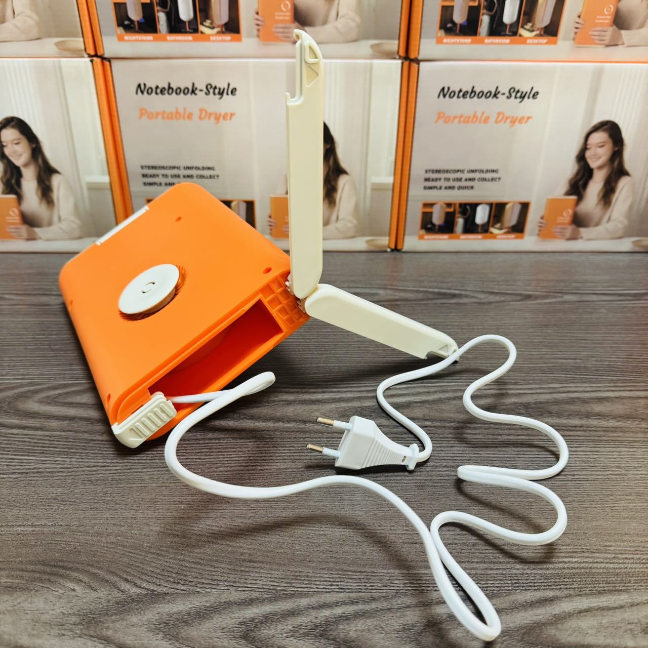 Notebook folding dryer, dryer, portable automatic dryer, household and outdoor lightweight drying equipment Application Scenario