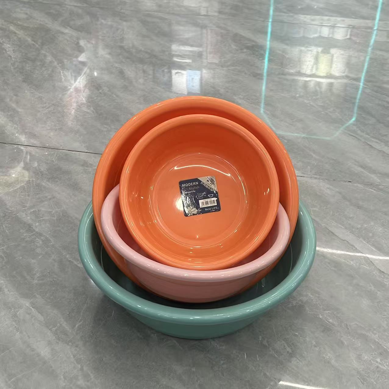 现货批发活动礼品盆塑料盆多种规格家用盆选择家居洗手盆洗脸盆洗衣盆塑料盆