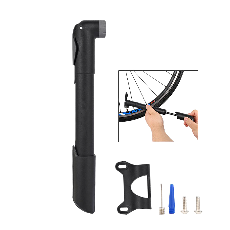 P100 conveniente mini inflador de bicicleta cilindro de plástico para bicicleta bicicleta de montaña inflador de motocicleta inflable