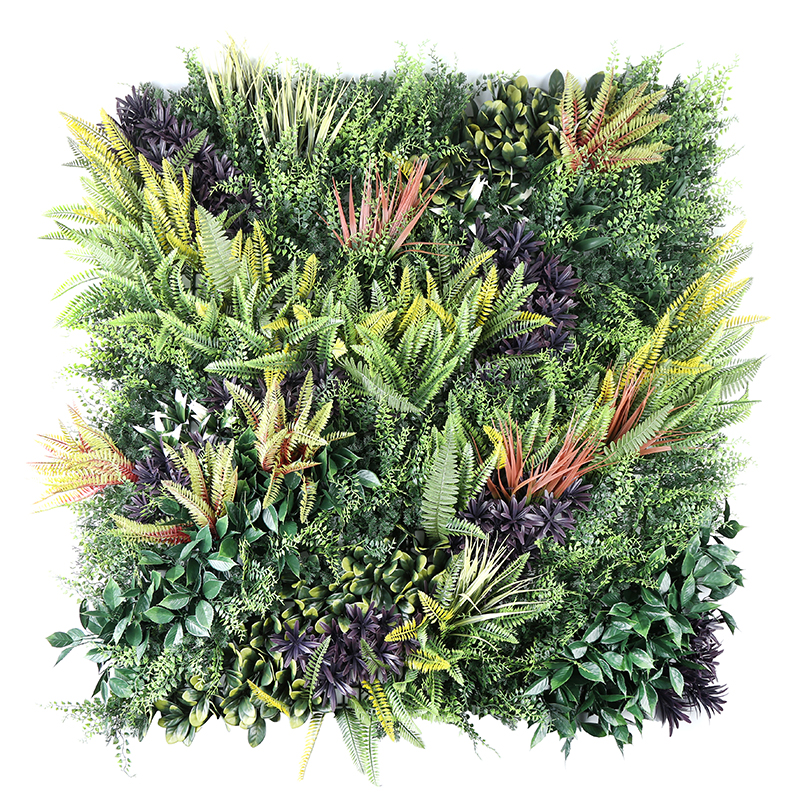 Artificial plant wall landscaping and decoration, artificial turf artificial flower wall, company shopping mall image wall, background partition, green plant wall, foreign trade export artificial plant wall grass, indoor and outdoor green plant landscape wall, shopping mall wall artificial green plant decoration