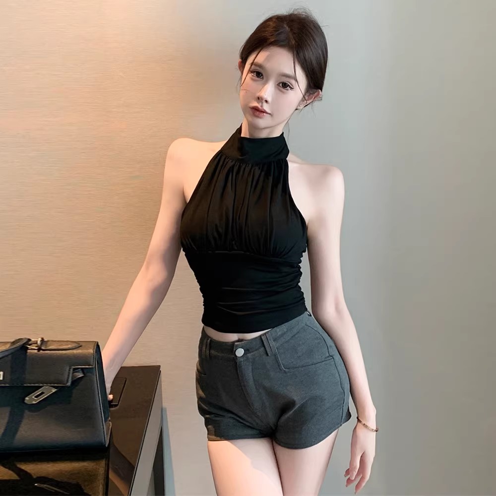 女士背心实物图