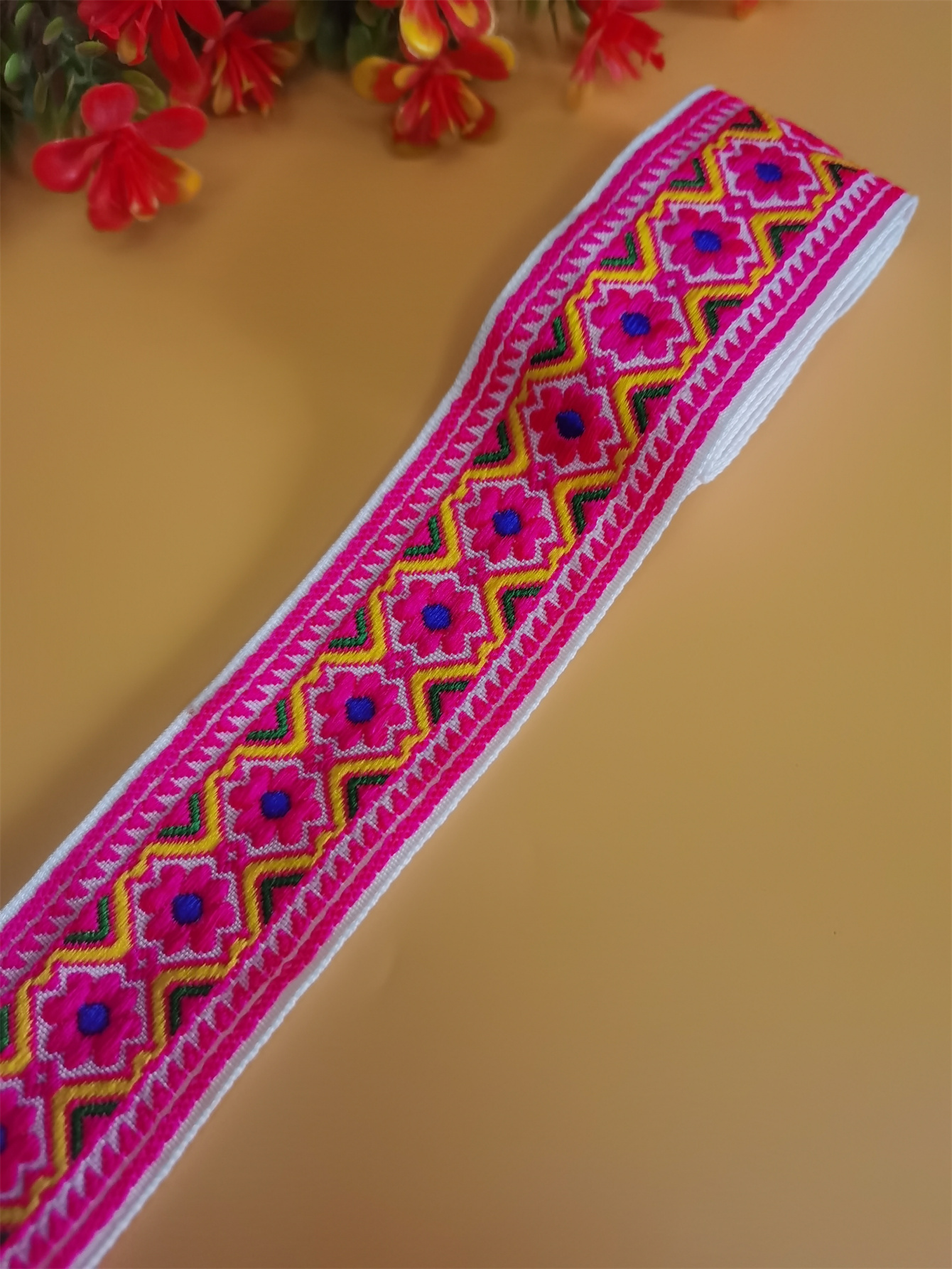 宽4.2cm（1.65in）*长100cm（39.37in）/pc 波西米亚风格花边蕾丝织带辅料 可装饰服装家纺饰品等详情9