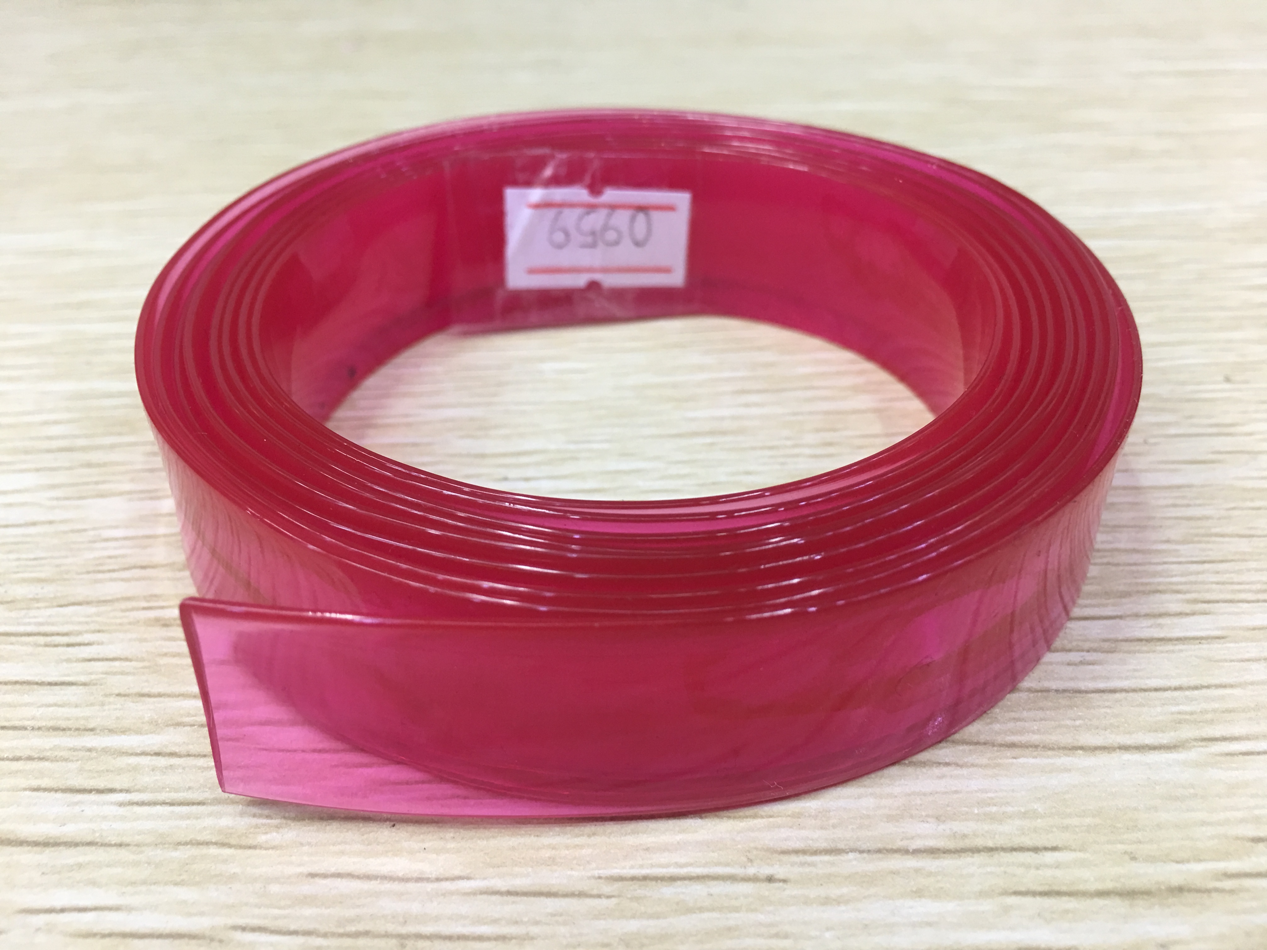 广州厂家直销超透明PVC水晶条透明条鞋面用#鞋面pvc透明条详情11