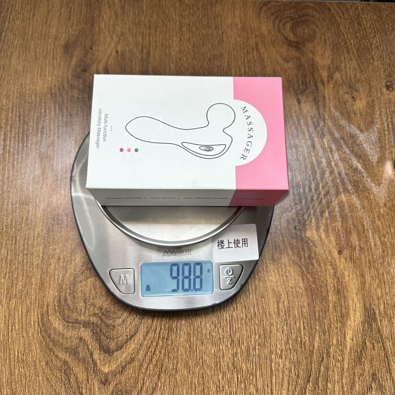 The Dolphin massager is a powerful multi-functional massage device that soothes and relaxes the body. It is a portable home massager Item Picture