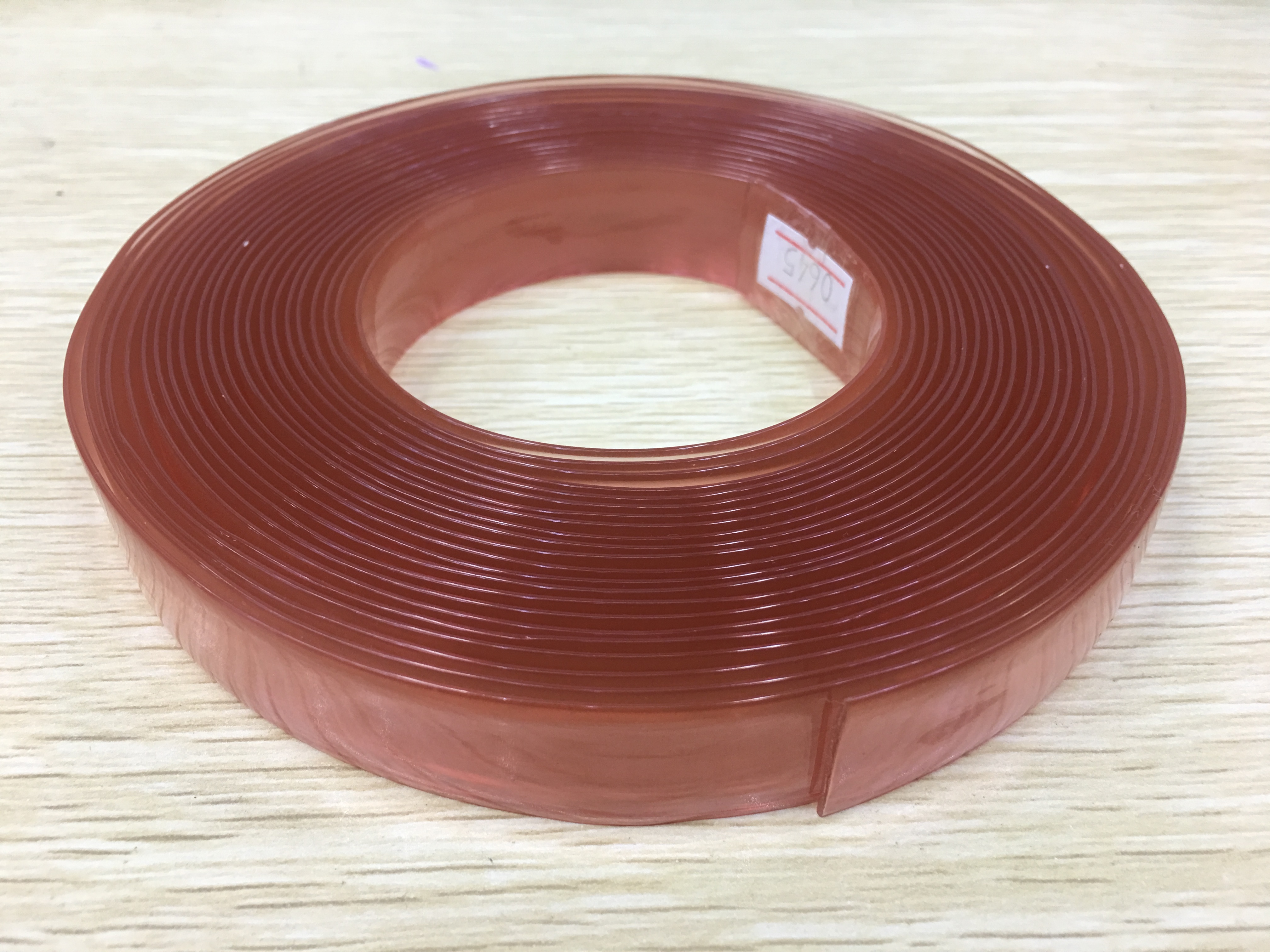 广州厂家直销超透明PVC水晶条透明条鞋面用#鞋面pvc透明条详情4