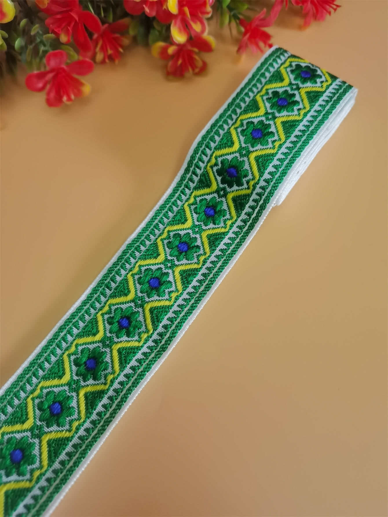 宽4.2cm（1.65in）*长100cm（39.37in）/pc 波西米亚风格花边蕾丝织带辅料 可装饰服装家纺饰品等详情8