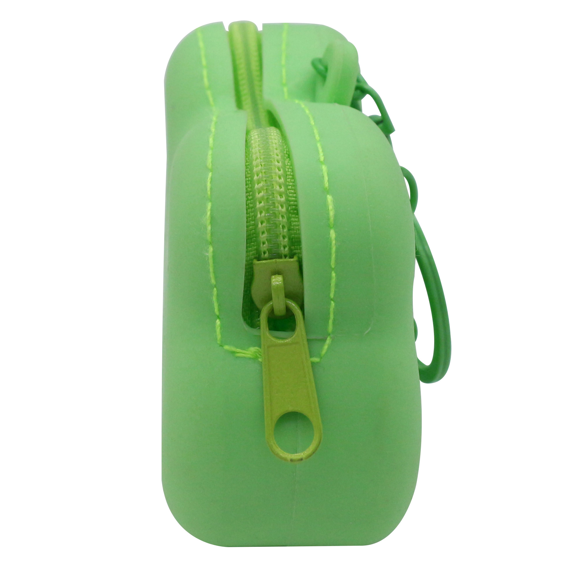 New in-stock silicone coin purse, frog pendant, couple key chain, cartoon animal storage, small wallet wholesale Specification image