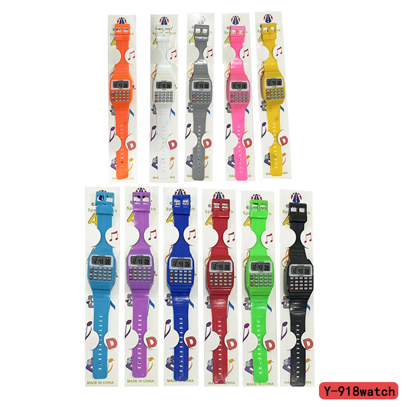 YITONG colorful strap electronic watch Computer style multi-functional watch Computer style for both men and women, specially designed for cute kids. Y-918 wholesale children's electronic watch with various combinations, exclusive electronic watch for cute kids Application Scenario