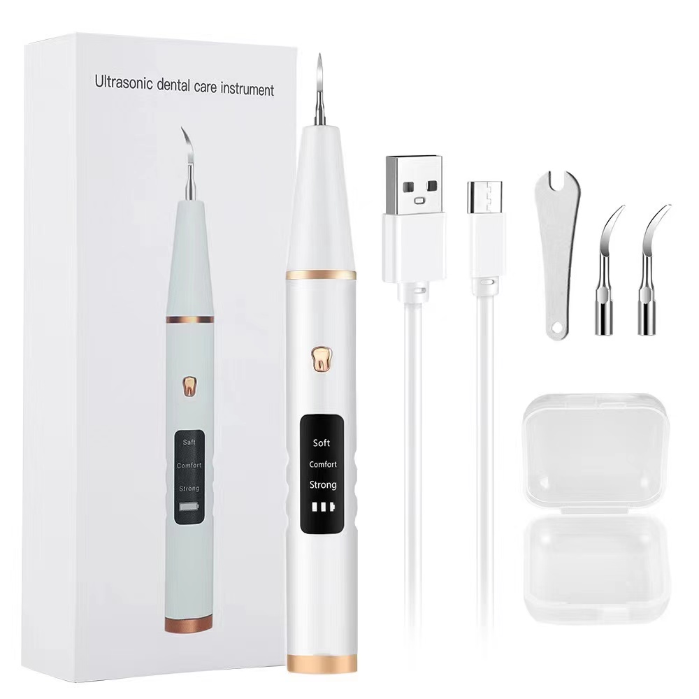 Portable ultrasonic dental cleaner for deep cleaning of teeth and gums, electric toothbrushes, suitable for adults and children Item Picture