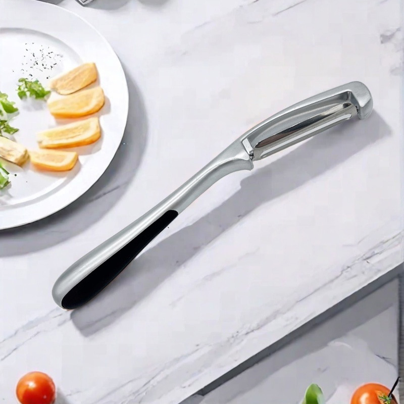 厂家直供锌合金削皮刀水果蔬菜削皮神器厨房工具多功能刨皮刀批发