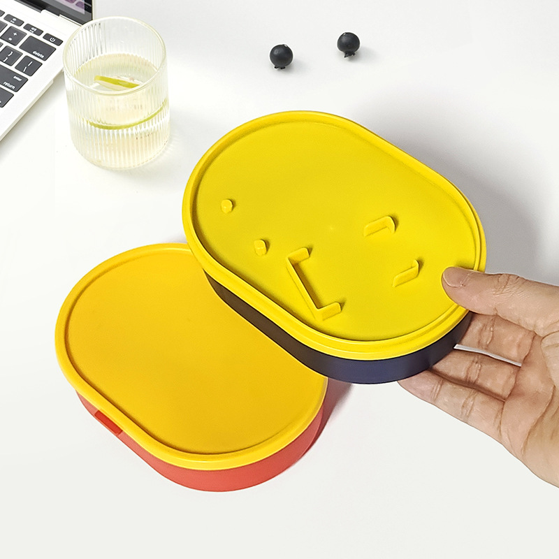 H226-561 Children's lunch box, cute portable fruit snack box, multi-layered food box specially designed for moms and kids, small in size details Picture