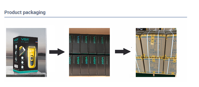 VGR332往复式剃须刀刮胡刀 LED液晶数显大功率光头理发器毛发修剪详情16