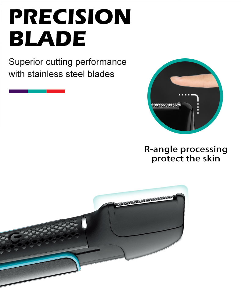 VGR602理发器批发家用多功能套装防水电动美发发廊雕刻专用电推剪详情6