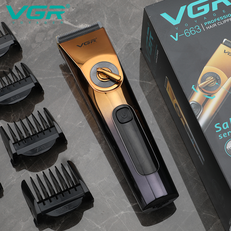 VGR663 Cross-border new hairdresser electric clipper, high-power hair care tool, waterproof professional electric clipper for hair salons Item Picture