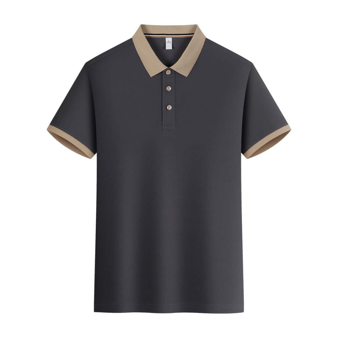 YMB-285-1 Summer work clothes, sportswear, printed custom LOGO, corporate work clothes, POLO shirts, short-sleeved lapel T-shirts, diy embroidered group uniforms, sportswear details Picture