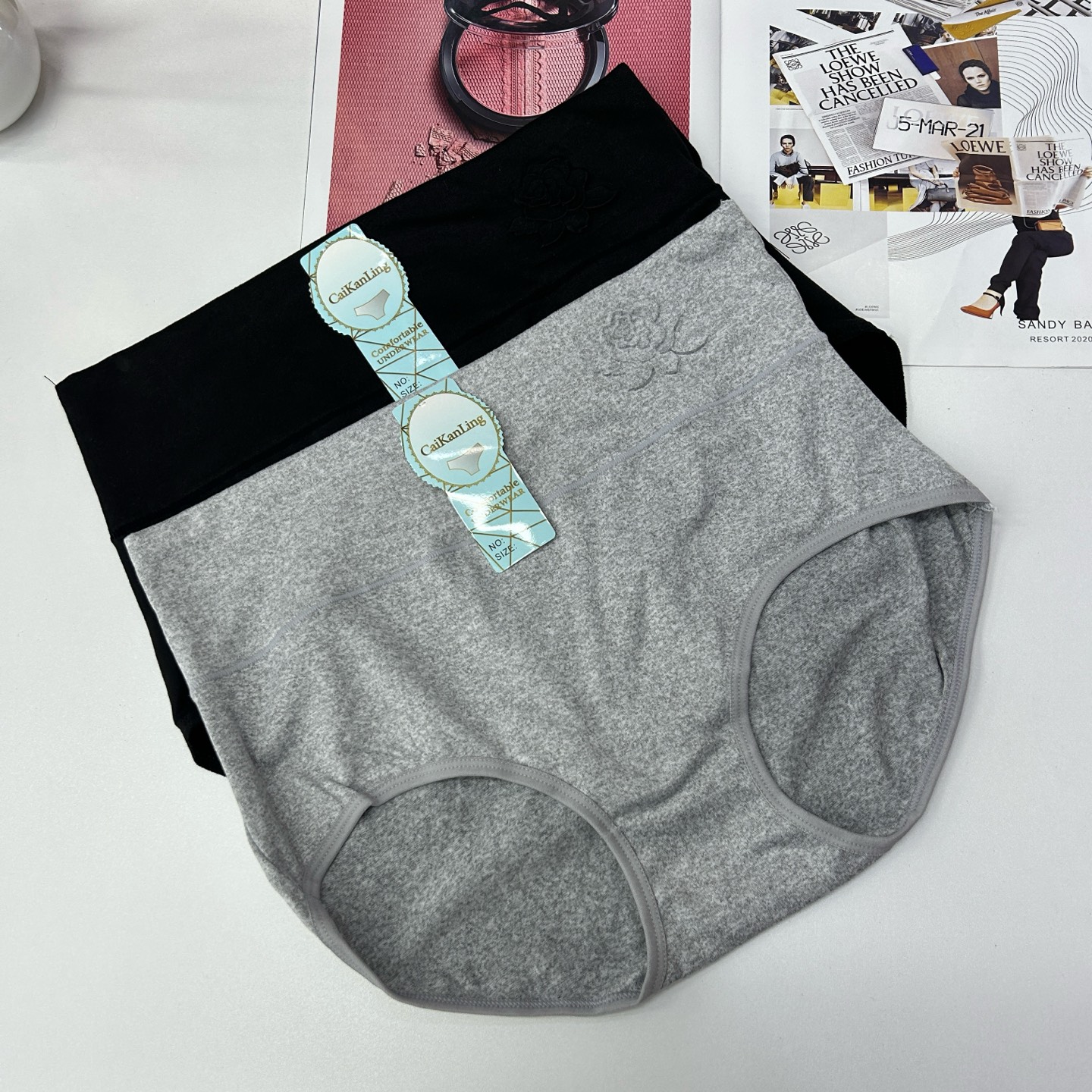 102 Export to the Middle East and Africa, all sizes in stock of women's underwear, sexy and comfortable mid-waist hip-lifting underwear, women's QNI Specification drawing