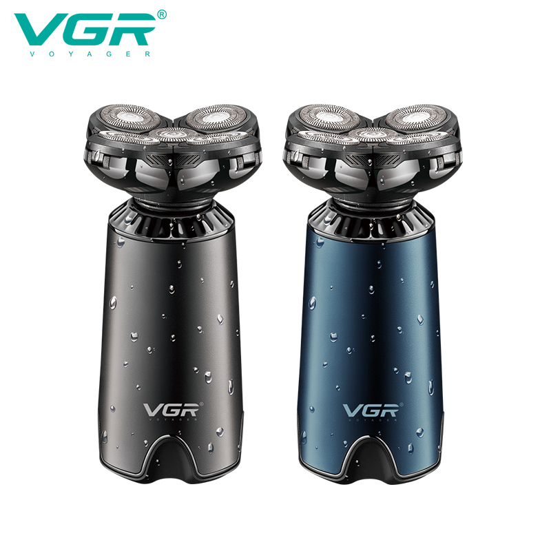 VGR's new cross-border electric shaver IPX5 water-washable smart five-head rotary shaving razor V-397 Application Scenario