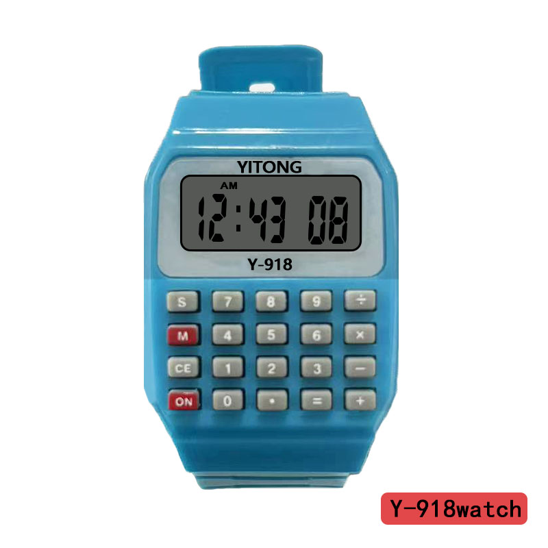 YITONG colorful strap electronic watch Computer style multi-functional watch Computer style for both men and women, specially designed for cute kids. Y-918 wholesale children's electronic watch with various combinations, exclusive electronic watch for cute kids Item Picture