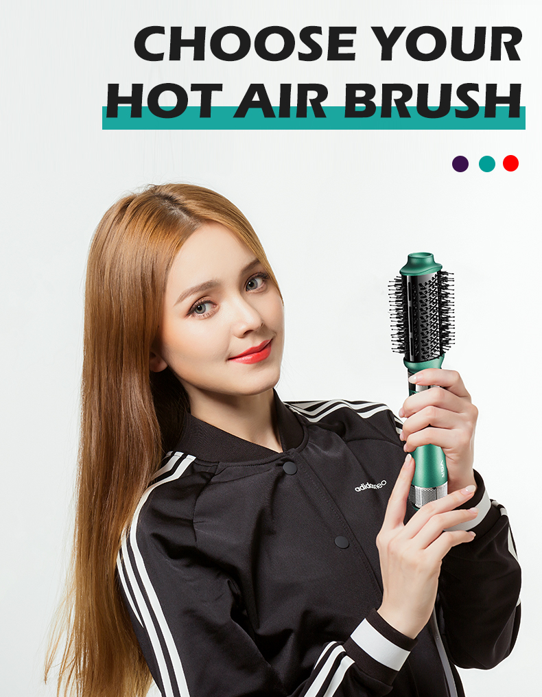 VGR493 Cross-border new four-in-one negative ion hair straightening comb, multi-functional dry and wet dual-purpose hot air comb, hair dryer pic 3