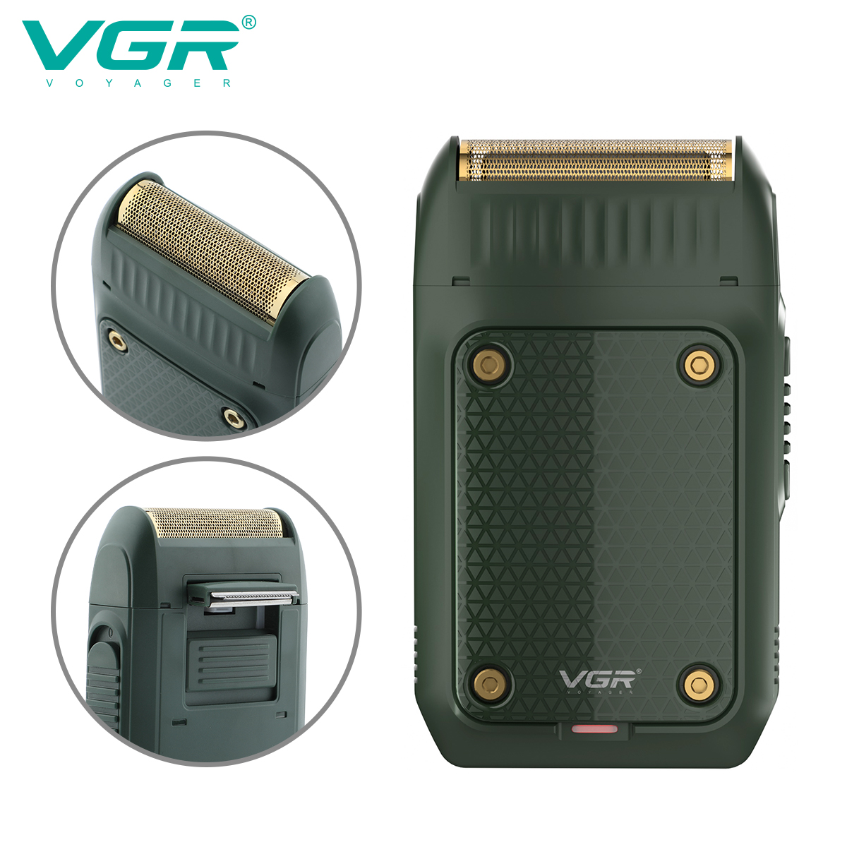 VGR353 Cross-border wholesale Electric shaver, Men's Reciprocating Mini Portable household electric razor Specification image