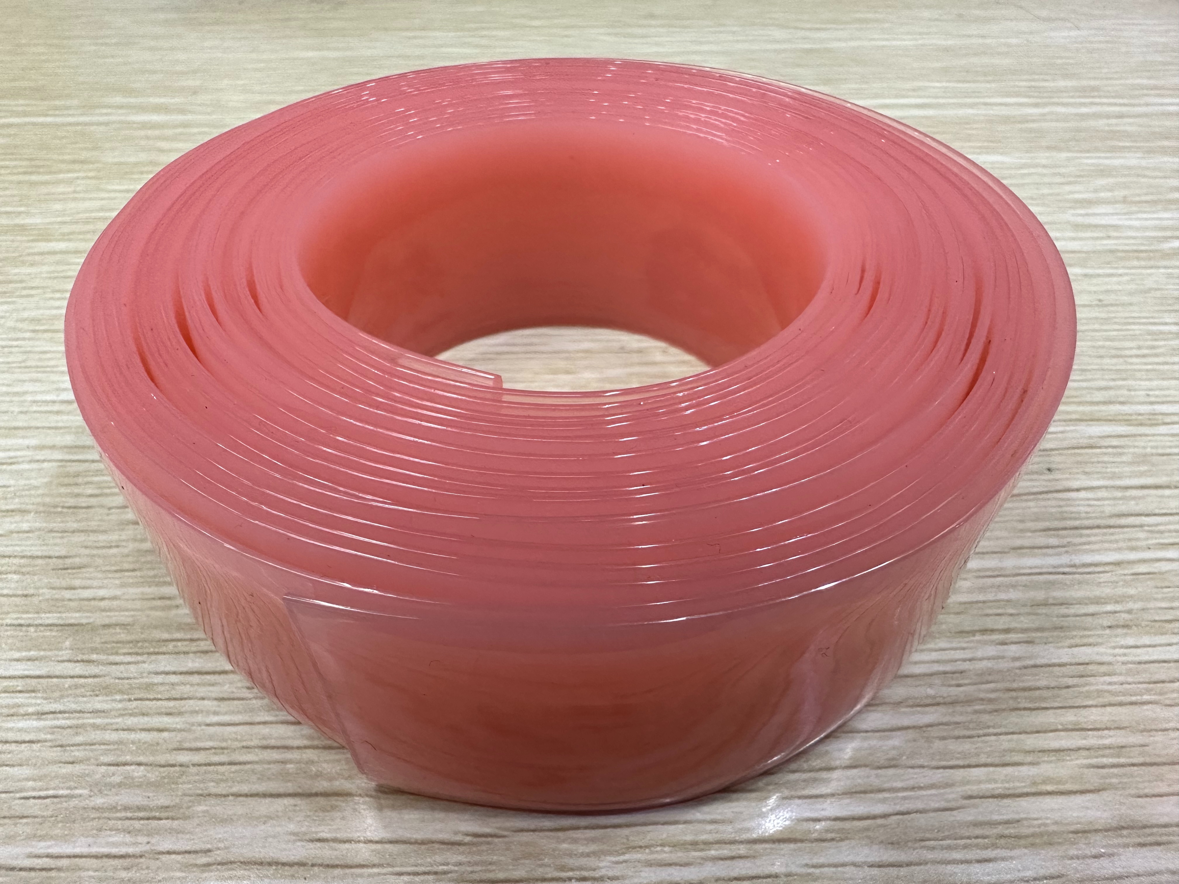 厂家供应纯塑料皮带 过安检门腰带 航空皮带等各类塑料皮带#pvc水钻条详情10