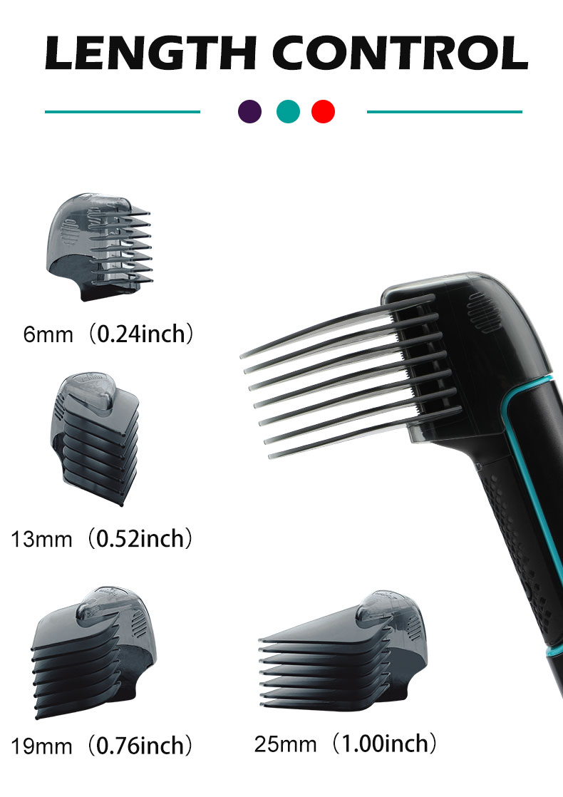 VGR602理发器批发家用多功能套装防水电动美发发廊雕刻专用电推剪详情9