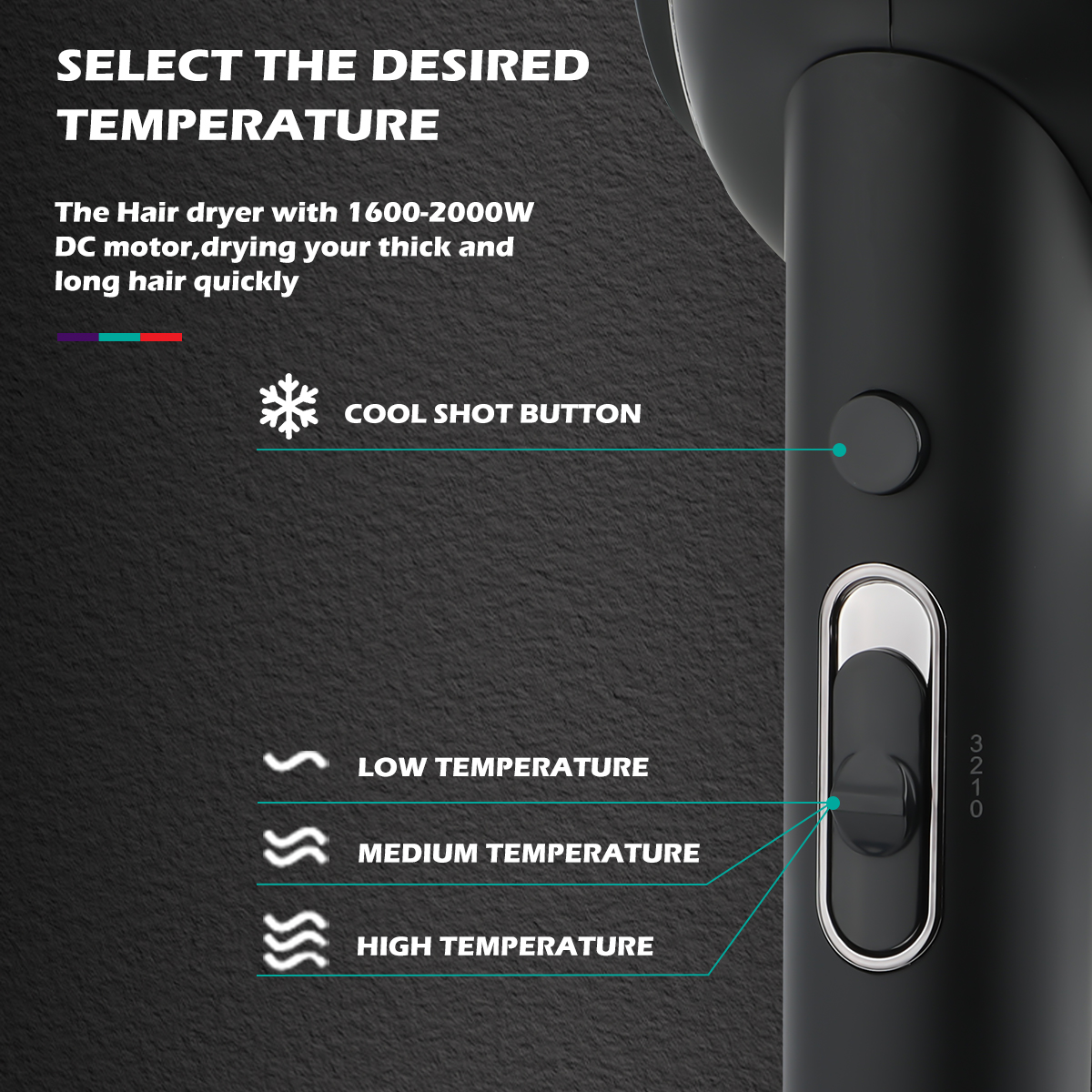 VGR420 New cross-border folding hair dryer, cold and hot constant temperature quick drying, high-power negative ion hair dryer wholesale Application Scenario