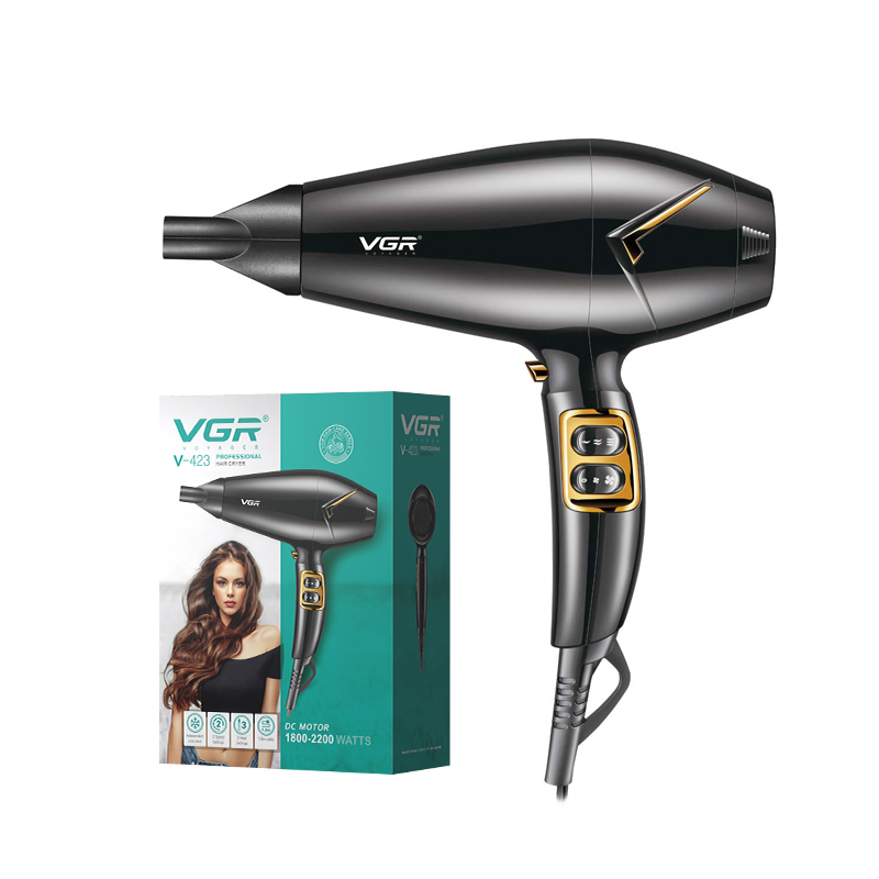 VGR Cross-border High-power Hair dryer, Home smart temperature-controlled hair care, hair salon, Hairstylist V-423 Item Picture