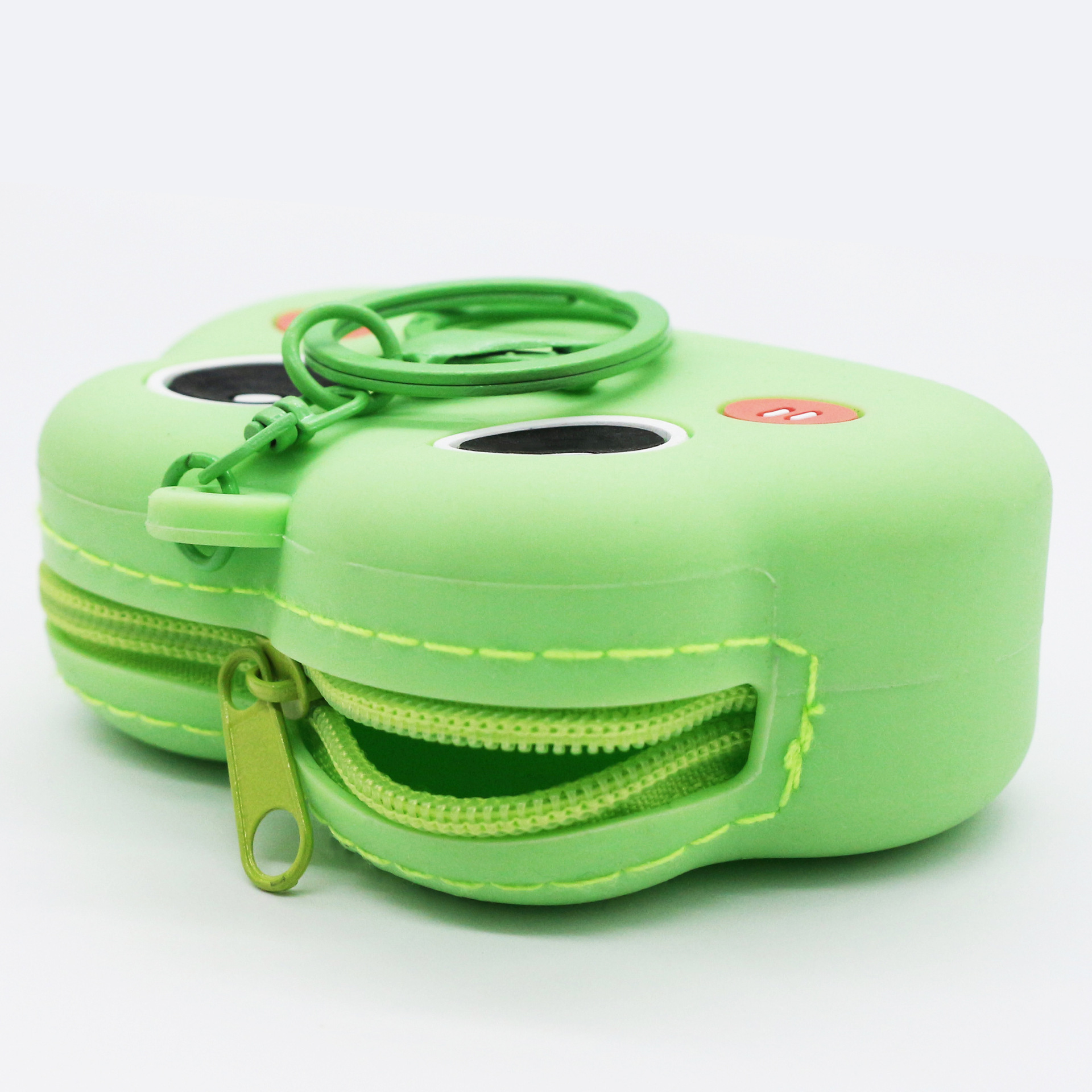 New in-stock silicone coin purse, frog pendant, couple key chain, cartoon animal storage, small wallet wholesale Application Scenario