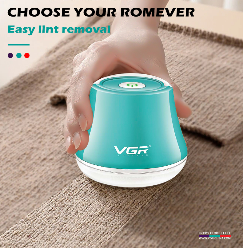 VGR810 New portable household clothing hair remover, high-power USB charging hairball trimmer pic 2
