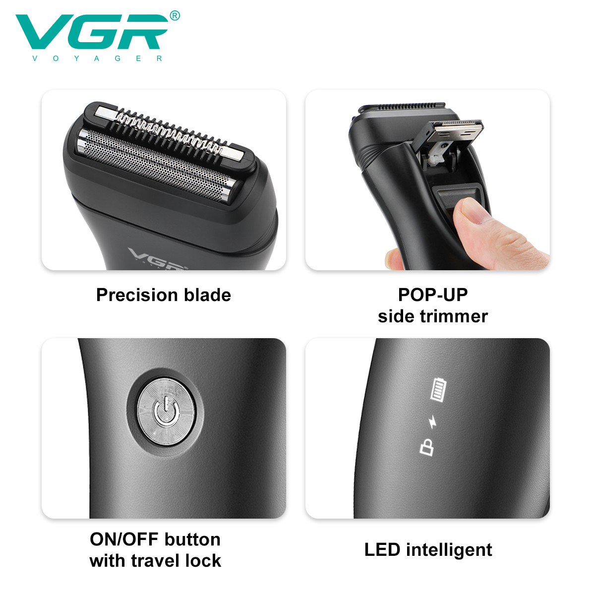 电动剃须刀实物图