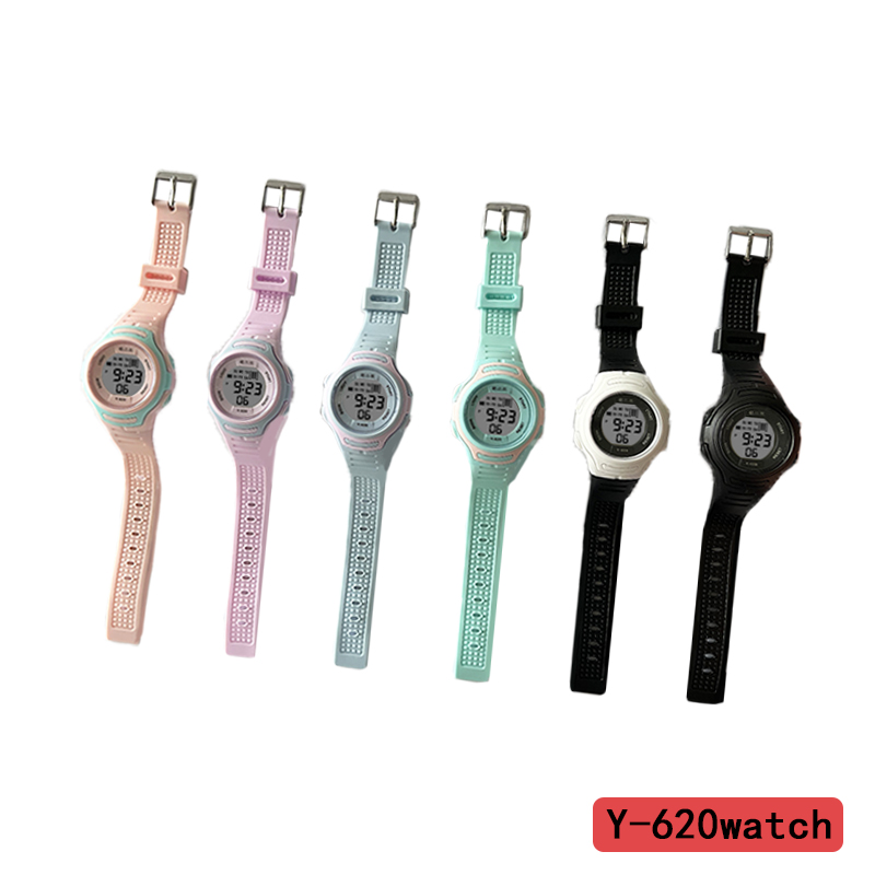 The YITONG basic model electronic watch from YITONG is cost-effective, durable and worry-free. It is specially designed for students to wear in class and daily life. The Y-620 color electronic watch, round electronic watch, men's waterproof luminous sports watch, trendy Specification image