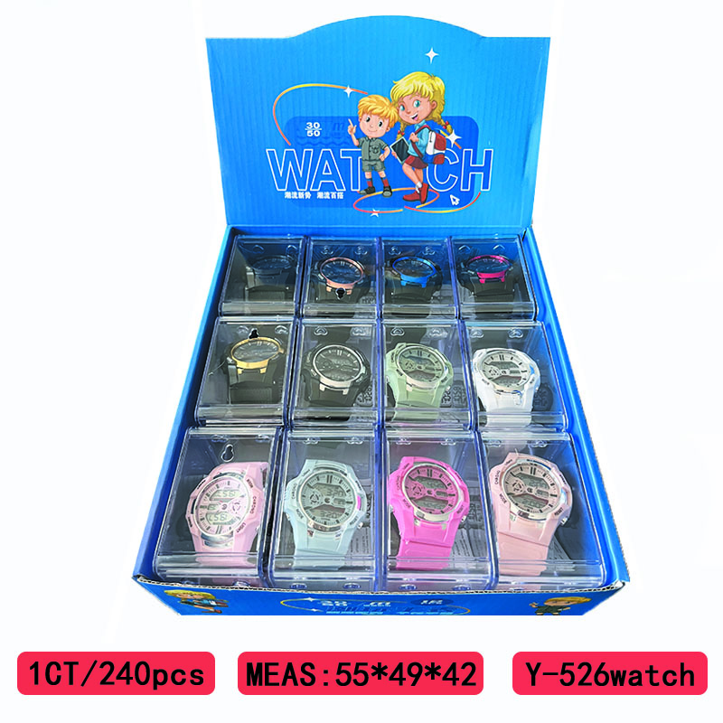 Yi-dos tres YITONG modelo básico reloj electrónico de alto rendimiento duradero ahorro de preocupaciones estudiantes de clase uso diario especial Y-526 color reloj electrónico redondo reloj electrónico para hombres a prueba de agua brillante reloj deportivo tendencia Application Scenario