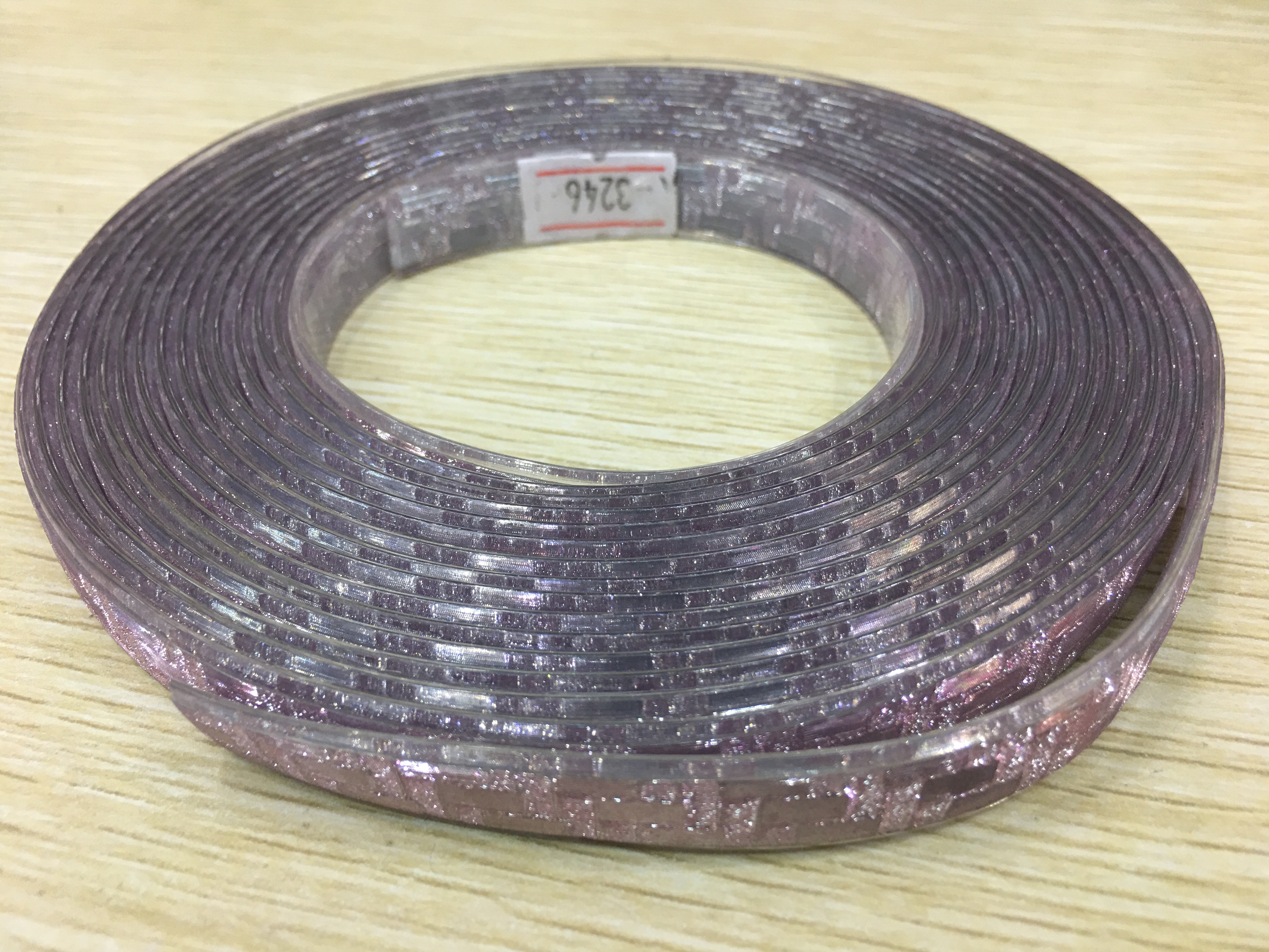 2020流行鞋面装饰条PVC外贴格利特亮晶晶鞋面用专业生产厂家#塑料挤出制品详情4