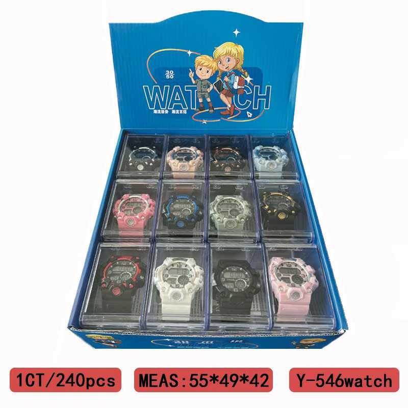 The YITONG basic model electronic watch from YITONG is cost-effective, durable and worry-free. It is specially designed for students to wear in class and on a daily basis. The Y-546 color electronic watch, round electronic watch, men's waterproof luminous sports watch, and trendy Application Scenario