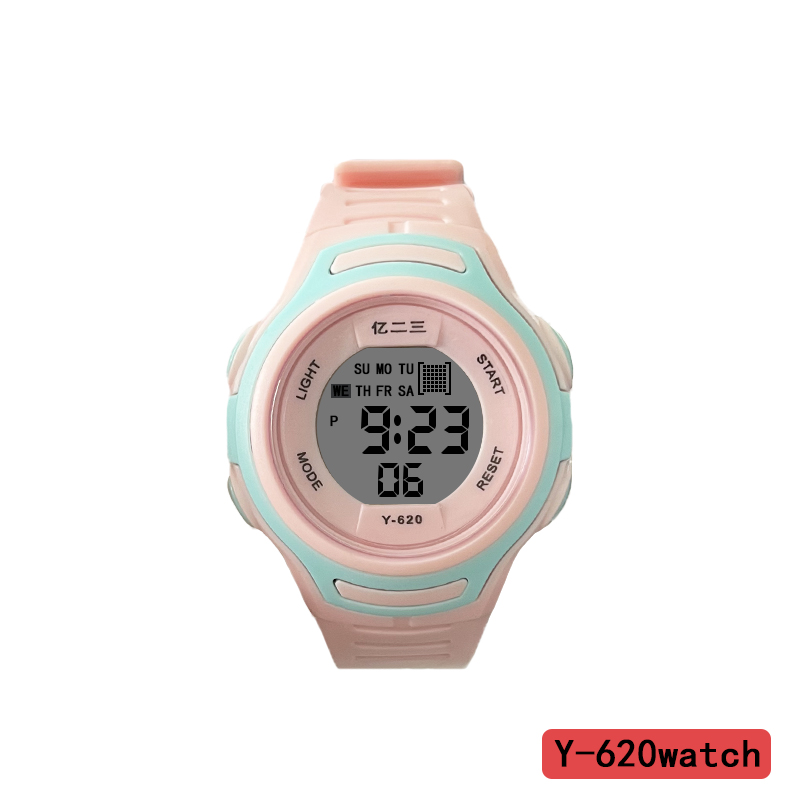 The YITONG basic model electronic watch from YITONG is cost-effective, durable and worry-free. It is specially designed for students to wear in class and daily life. The Y-620 color electronic watch, round electronic watch, men's waterproof luminous sports watch, trendy Item Picture