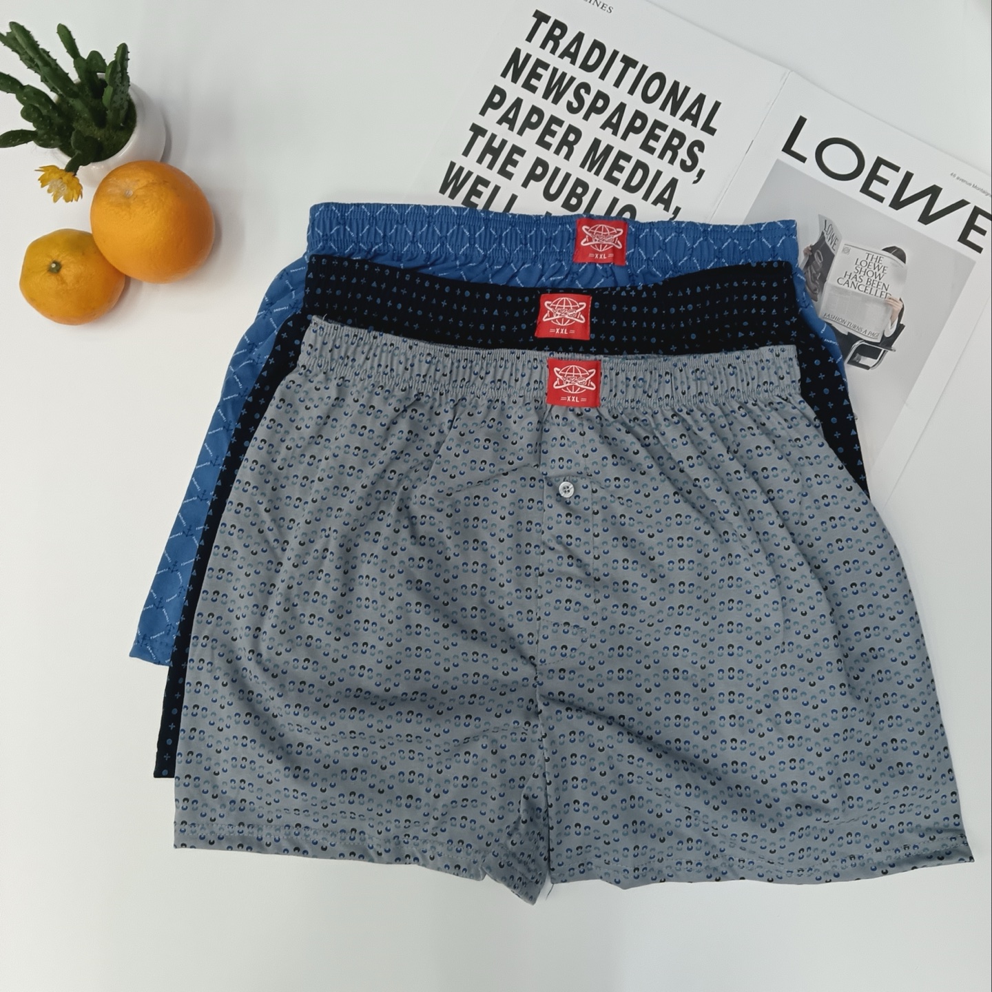 641# Men's printed pants, men's briefs, Arro pants, QNI for export to the Middle East and Africa Application Scenario