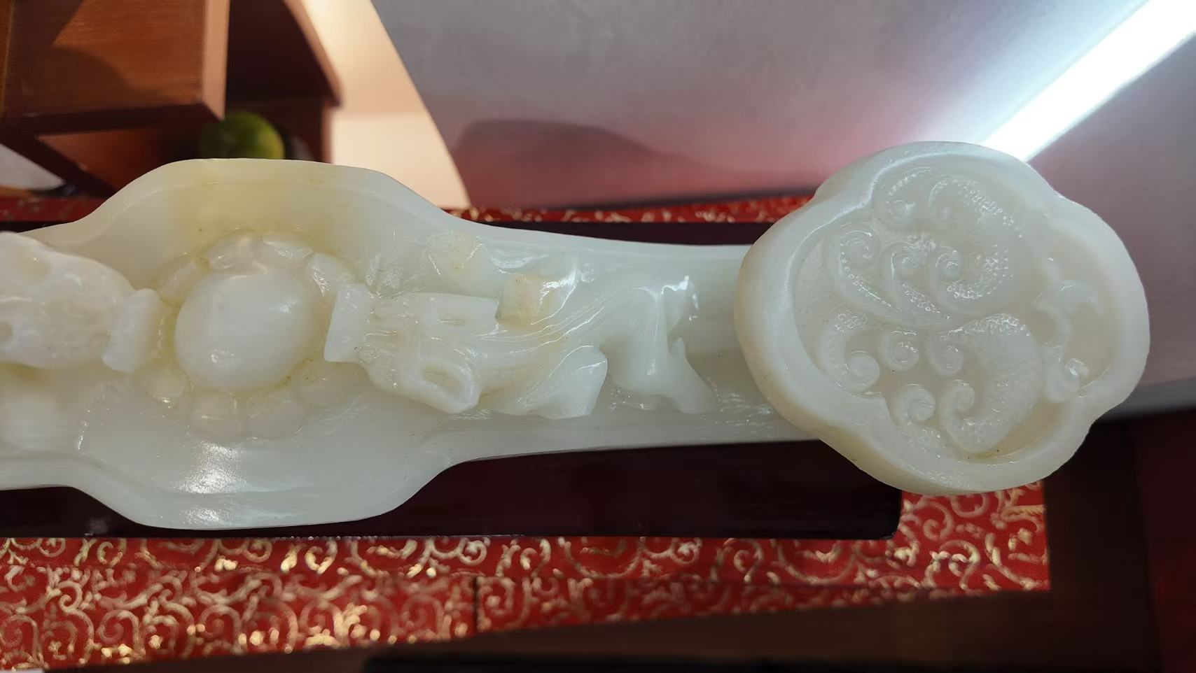 星星人杯子/玉镯/星星人/手镯玉石/无事牌复古玉细节图