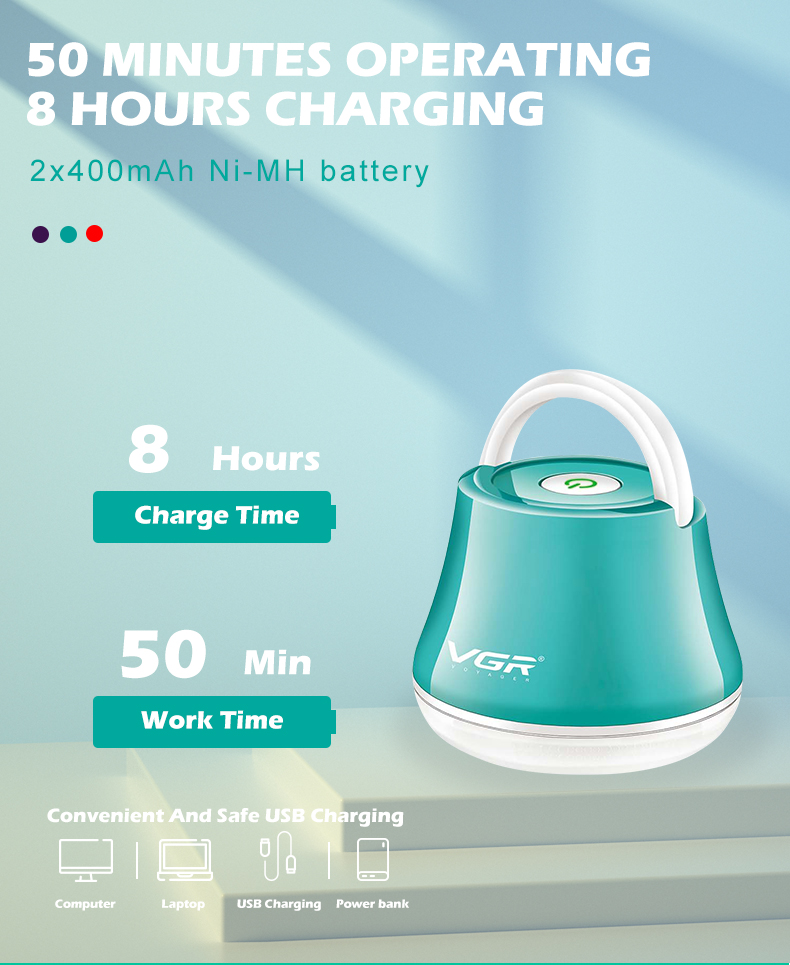 VGR810 New portable household clothing hair remover, high-power USB charging hairball trimmer pic 7