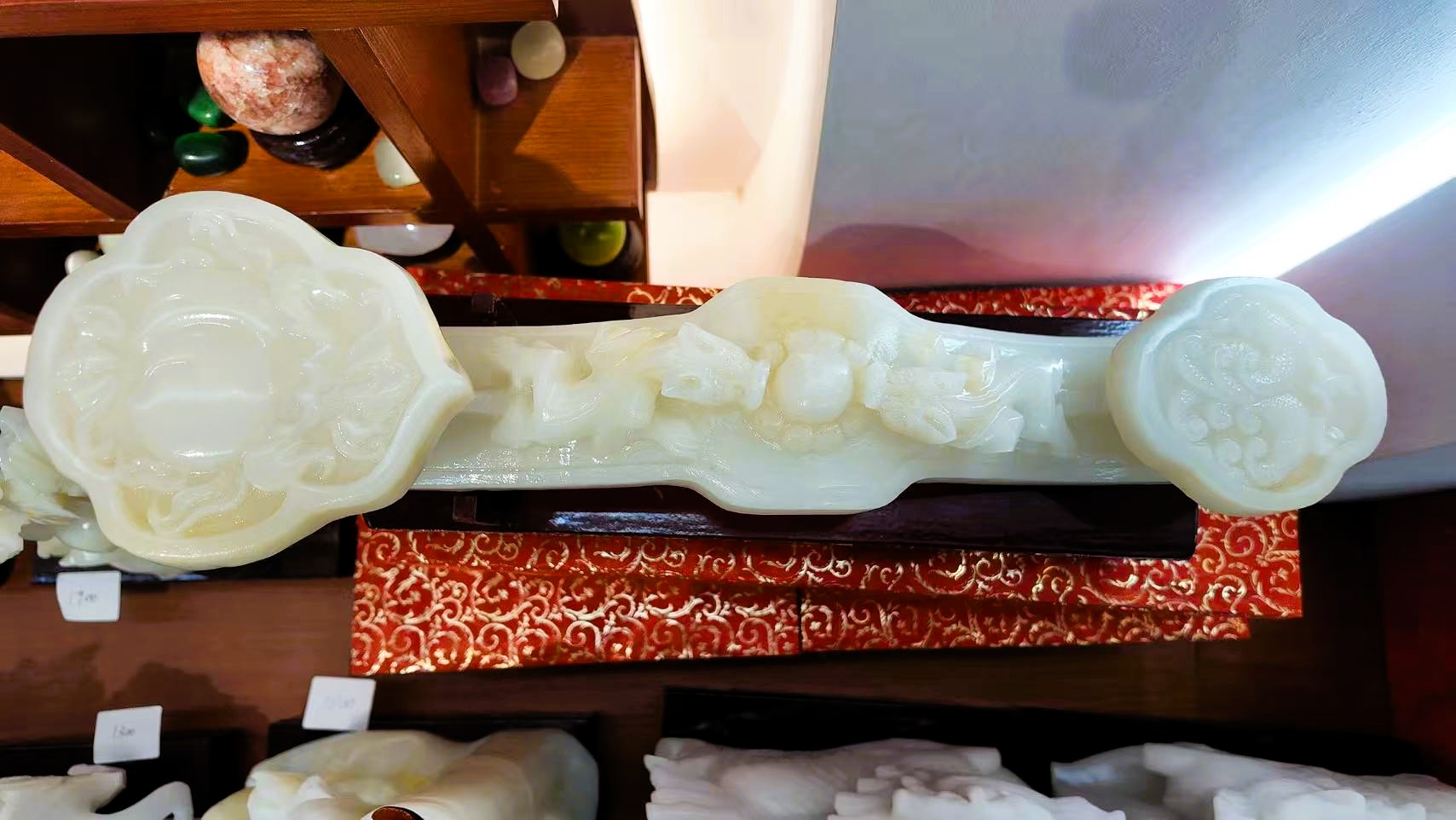 【 In Stock 】 Collection of Afghan jade ruyi handicrafts, jade ornaments and gifts