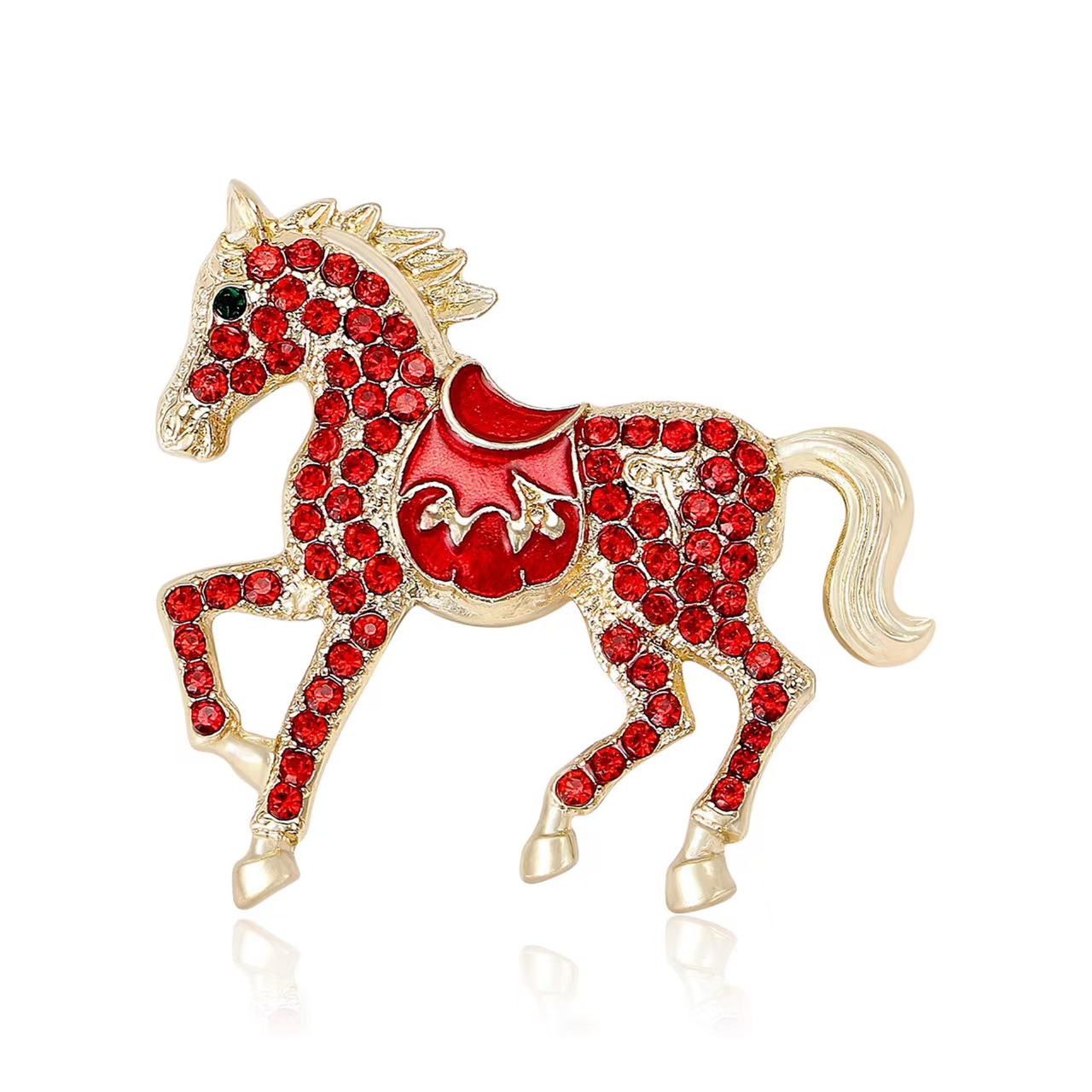 胸针/金榜题名/莫桑钻胸针/胸针复古/吧唧产品图