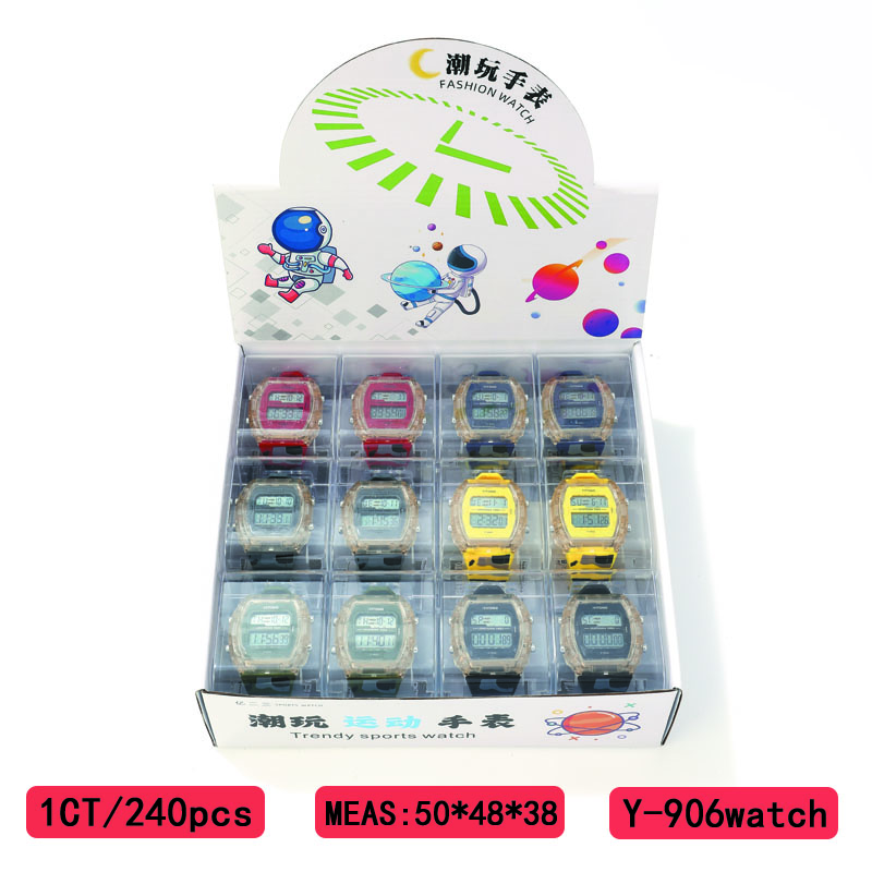 The YITONG basic electronic watch from YITONG is cost-effective, durable and worry-free. It is specially designed for students to wear in class and daily life. The Y-906 basic electronic watch is a square camouflage waterproof luminous sports watch for both men and women, and is a trend Application Scenario