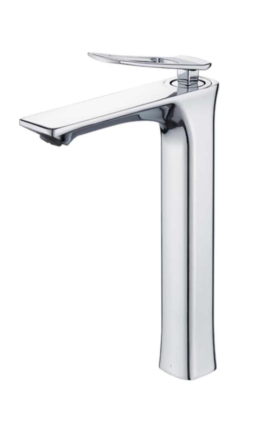 水龙头/面盆龙头/面盆龙头钛金/面盆混水龙头/按压式排水口塞白底实物图