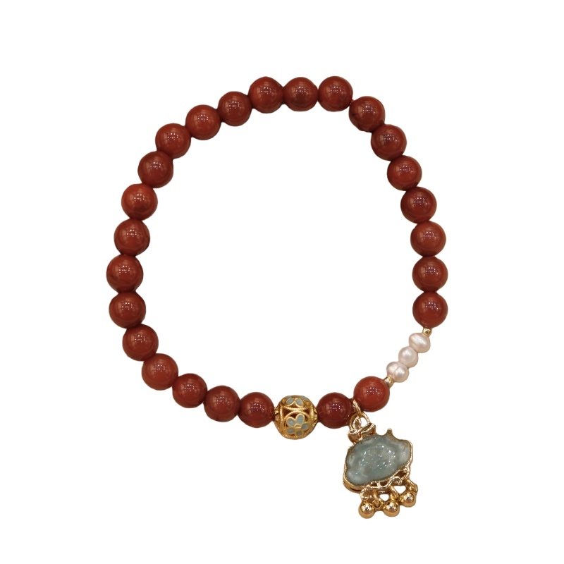 手串/文玩/星月菩提/水晶手串/合香手串白底实物图